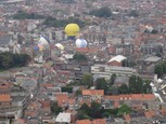 Hot air balloon ride in Sint-Niklaas near Antwerp