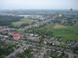 Hot air balloon ride in Sint-Niklaas near Antwerp