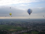 Hot air balloon ride in Sint-Niklaas near Antwerp