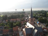 Hot air balloon ride in Sint-Niklaas near Antwerp