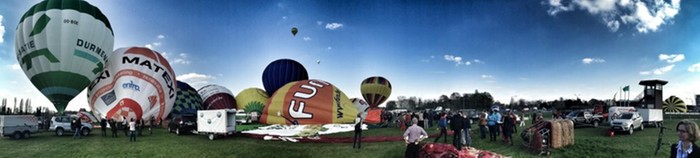 balloon ride event in Belgium
