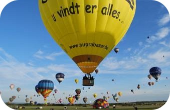 balloonride in Bruges